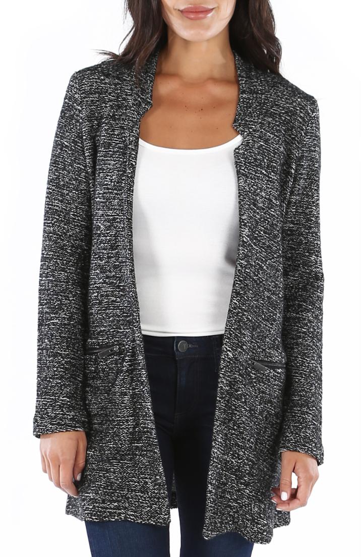 Women's Kut From The Kloth Rommie Tweed Jacket - Grey