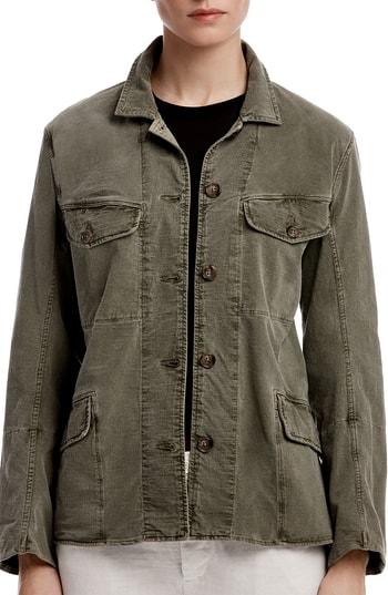 Women's James Perse Easy Fit Surplus Jacket - Green