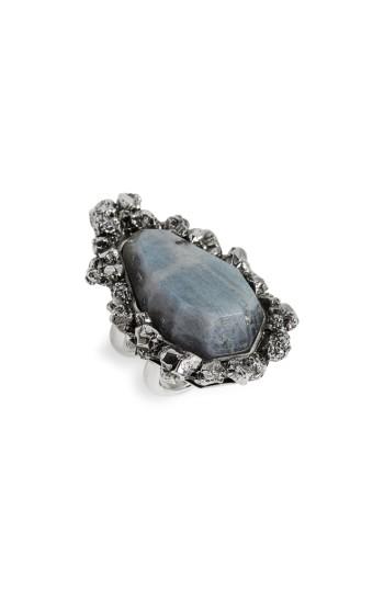 Women's Alexander Mcqueen Labradorite Ring