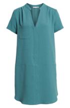 Women's Hailey Crepe Dress - Blue/green