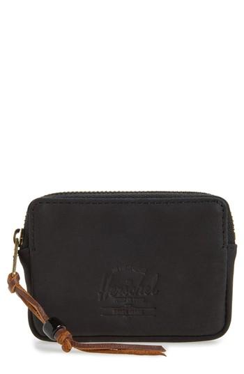 Men's Herschel Supply Co. Oxford Zip Pouch - Black