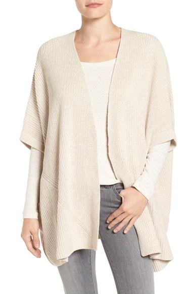 Women's Halogen Open Front Cardigan