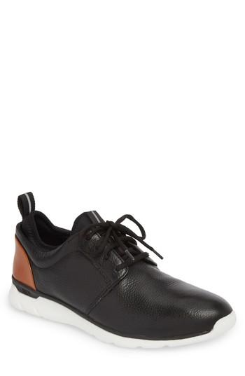 Men's Johnston & Murphy Prentiss Xc4 Waterproof Low Top Sneaker .5 M - Black