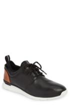Men's Johnston & Murphy Prentiss Xc4 Waterproof Low Top Sneaker .5 M - Black