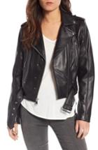Women's Sam Edelman Starburst Studded Crop Moto Jacket