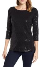 Women's Hinge Floral Jacquard Blouse - Green