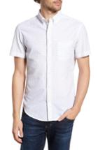 Men's Bonobos Slim Fit Dot Print Sport Shirt R - White