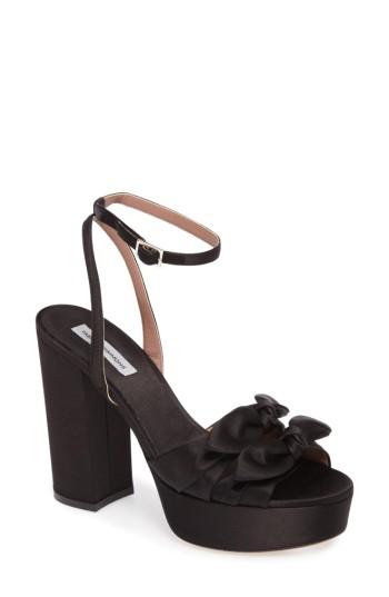 Women's Tabitha Simmons Jodie Platform Sandal Us / 36eu - Black