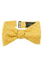 Men's Ted Baker London Geo Print Silk Bow Tie