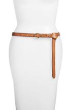 Women's Frye Campus Knotted Leather Belt - Tan