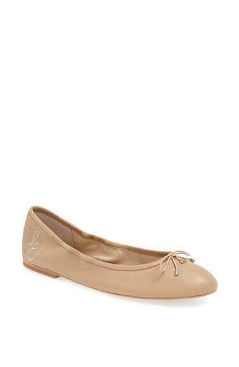 Women's Sam Edelman 'felicia' Flat - Beige