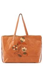 Hobo Journey Floral Tote - Brown
