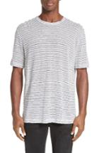 Men's Atm Anthony Thomas Melillo Stripe Linen T-shirt