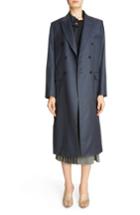 Women's Toga Wool Blazer Coat Us / 36 Fr - Blue