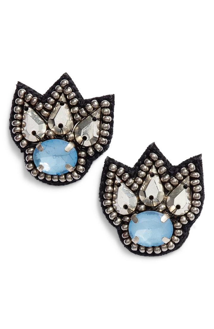 Women's Mad Jewels Christine Stud Earrings