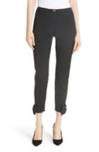 Women's Ted Baker London Toplyt Bow Cuff Ankle Pants - Black