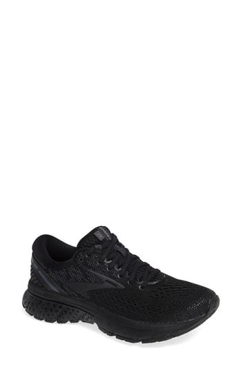 Women's Brooks Ghost 11 Running Shoe .5 B - Black