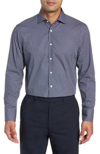 Men's John W. Nordstrom Traditional Fit Floral Dress Shirt