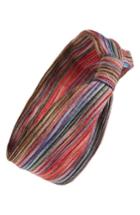 Tasha Stripe Knot Head Wrap, Size - Red
