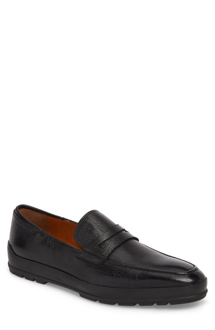 Men's Bally Relon Hybrid Penny Loafer .5 D - Black