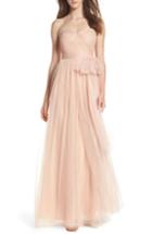 Women's Jenny Yoo Annabelle Convertible Tulle Column Dress (similar To 14w) - Pink