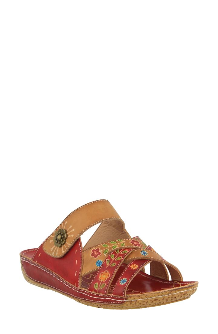 Women's L'artiste Leigh Sandal .5-6us / 36eu - Red