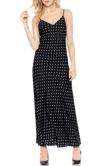 Women's Vince Camuto Diamond Heirlooms Slipdress - Black