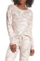 Women's Pj Salvage Camo Pajama Top - Ivory