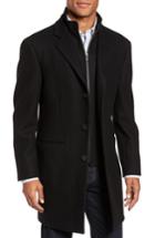 Men's Nordstrom Men's Shop Carson Wool Blend Overcoat