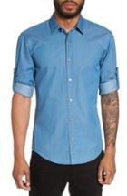 Men's Boss Reid Denim Sport Shirt