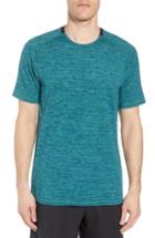 Men's Zella Stripe Crewneck T-shirt - Blue/green