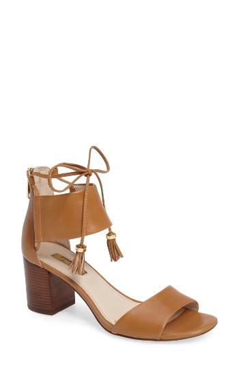 Women's Louise Et Cie Keegan Block Heel Sandal M - Brown