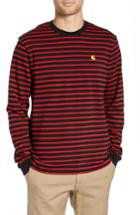 Men's Carhartt Work In Progress Long Sleeve Robie T-shirt - Black