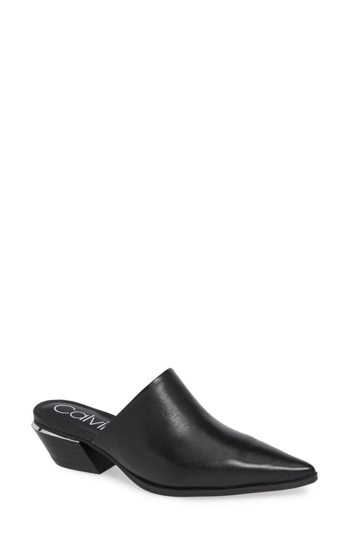 Women's Calvin Klein Nafese Mule M - Black