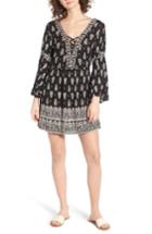 Women's Angie Lace-up Bell Sleeve Dress