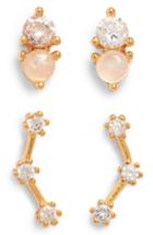 Women's Leith Set Of 2 Imitation Stone & Crystal Earrings