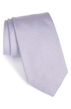 Men's Nordstrom Men's Shop Dot Silk Tie, Size - Purple