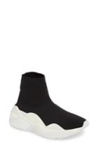 Women's Jeffrey Campbell Lunix Sock Sneaker M - Black