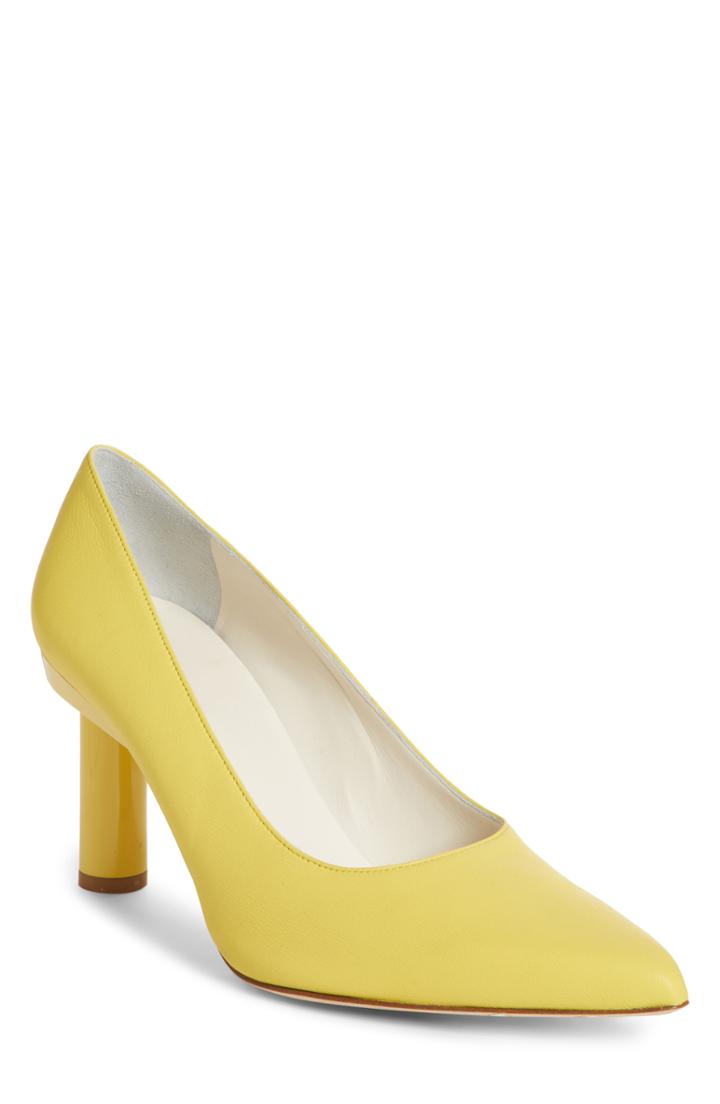 Women's Tibi Zo Crepe Pump Us / 35eu - Yellow