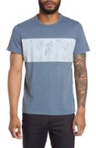 Men's Jason Scott Distressed Print T-shirt, Size - Blue