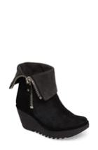 Women's Fly London 'yex' Platform Wedge Bootie .5-7us / 37eu - Black