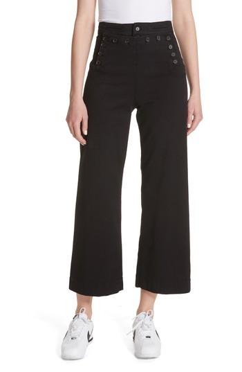 Women's A.l.c. Pierce Crop Pants - Black