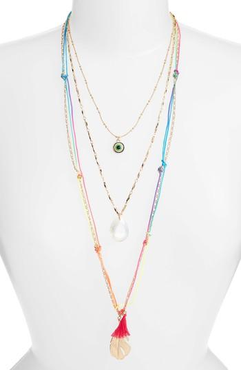 Women's Adia Kibur Charm Layered Necklace