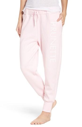Women's Brunette The Label Brunette Jogger Pants - Pink