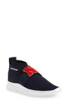 Women's Joshua Sanders University Sock Sneaker .5us / 35eu - Blue