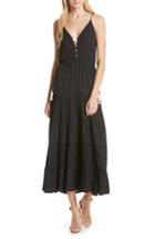 Women's Dolan Annie Tiered Maxi Dress - Black