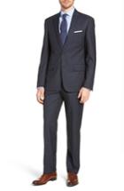 Men's Nordstrom Men's Shop Trim Fit Nail Head Wool Suit