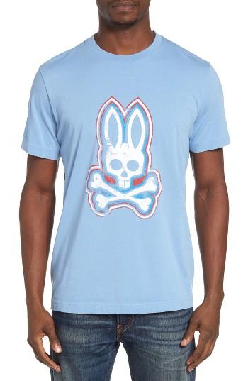 Men's Psycho Bunny Logo Graphic T-shirt