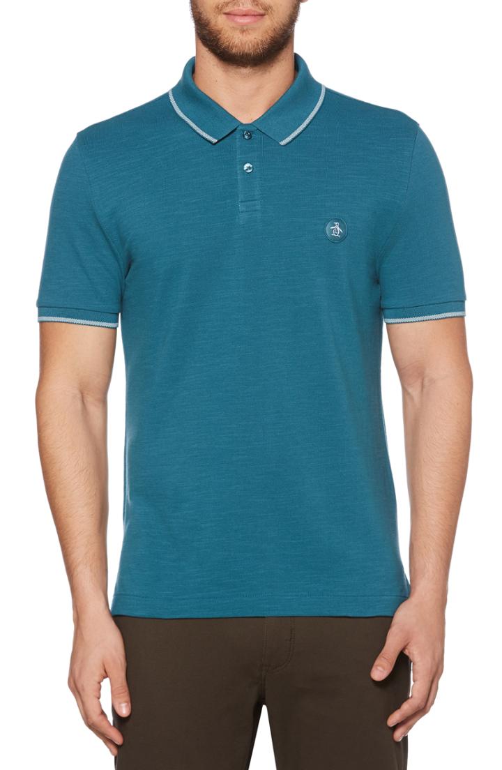 Men's Original Penguin Daddy-o Tipped Pique Polo