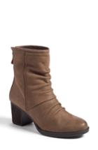 Women's Rockport Cobb Hill Natashya Slouchy Block Heel Bootie .5 W - Grey
